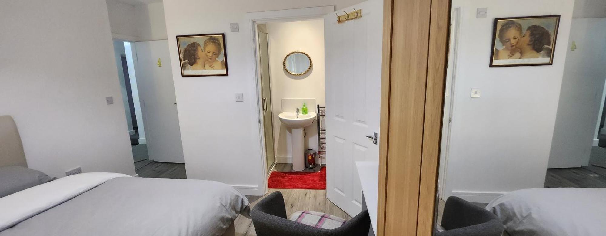 White House Ensuite Double Bedroom Warrington  Eksteriør bilde